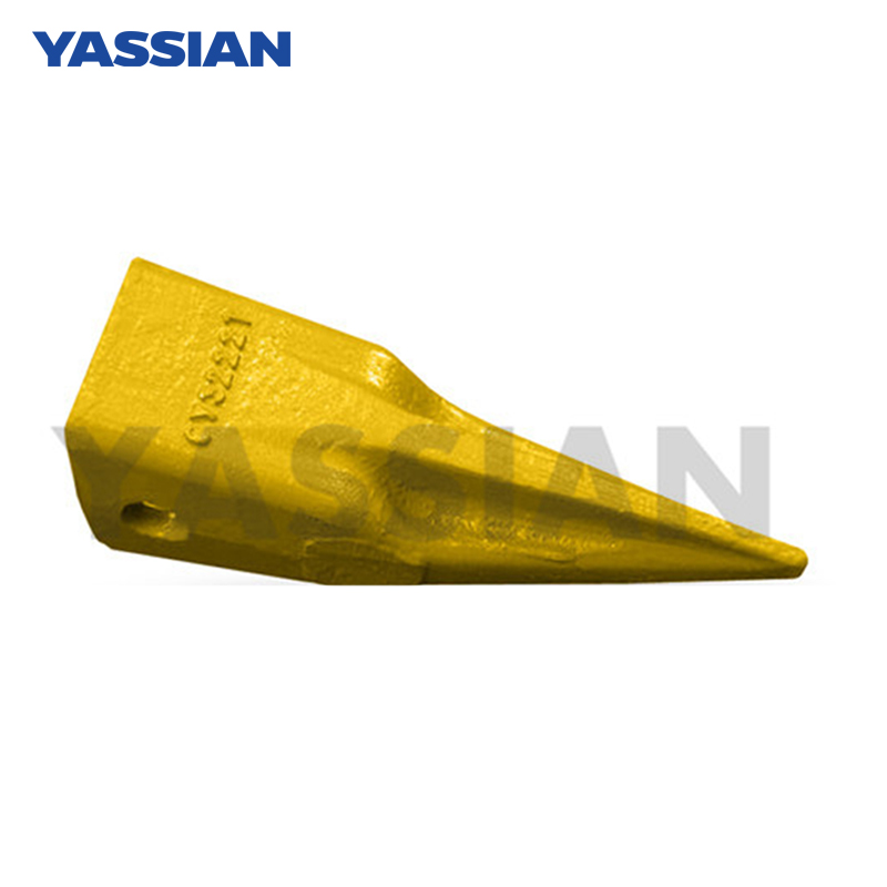YASSIAN 6I6354 Bucket Teeth and adapter Equipment Yellow color Outside tooth OEM