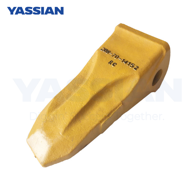 YASSIAN 208-70-14152 208-70-14152RC 208-70-14152TL Ground Engaging Tools Short ripper Teeth Excavator Bucket Tooth Point Bucket Teeth Replacement