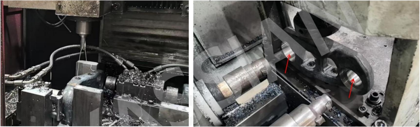 TRACK LINKS PRODUCTION--MACHINING