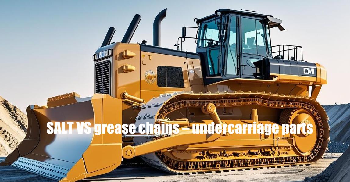 SALT VS Grease Chains - Undercarriage Spare Parts