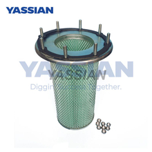Excavators And Loaders Oil Filter Cartridges 2S1286 Air Filter High Efficiency 