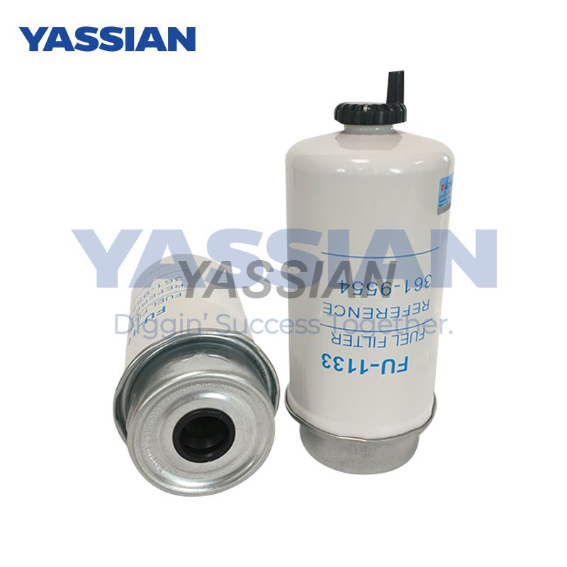 Excavator Loader Oil Filters 3619554 Hydraul Oil 