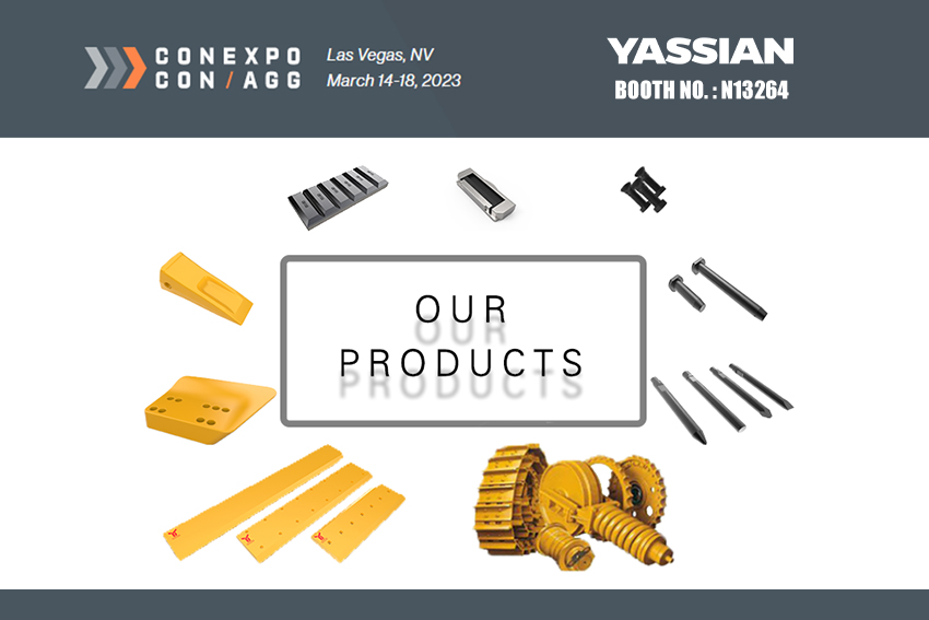 THE LARGEST CONSTRUCTION SHOW IN NORTH AMERICA!------YASSIAN BOOTH NO. : N13264