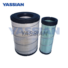 Filter Diesel Engine 6I2503 6I2504 Micron Folded Paper 