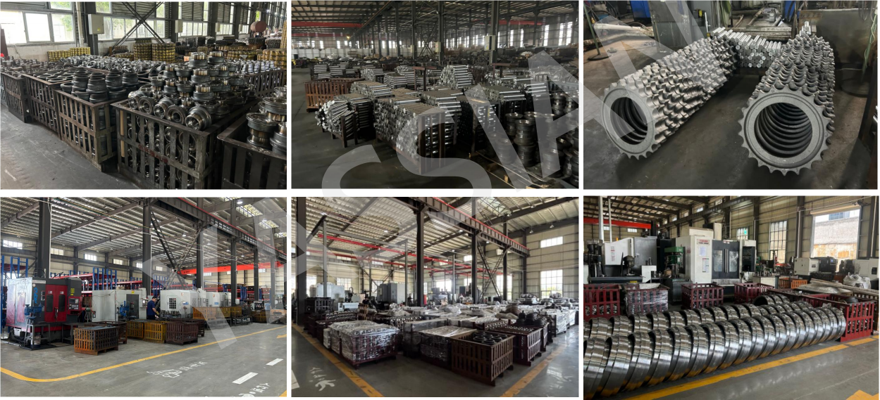 undercarriage spare parts factory