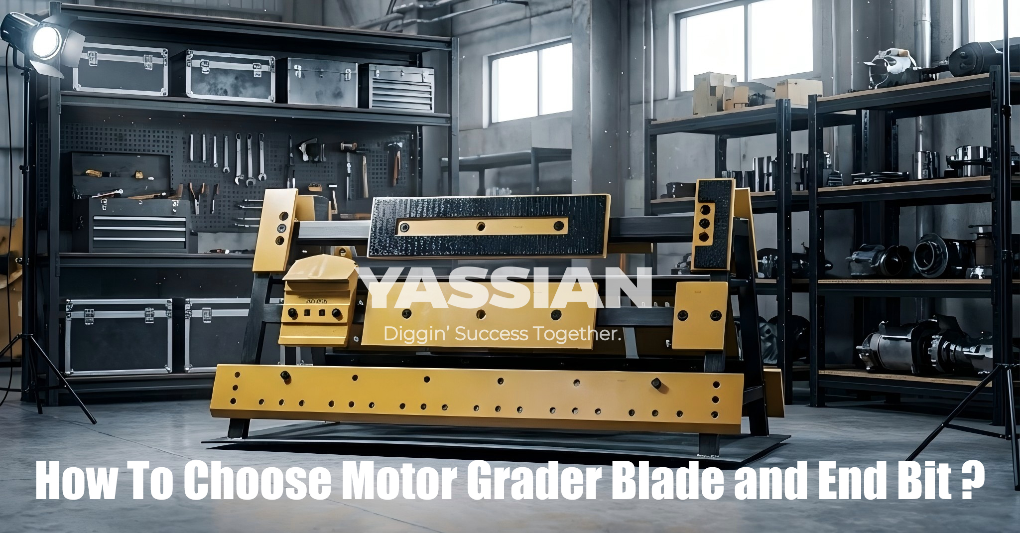 How To Choose Motor Grader Blade And End Bit?