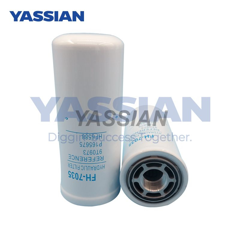 Heavy Duty Truck Lube Oil 1261817 Excavator Fuel Filters