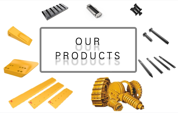 undercarriage spare parts - new products