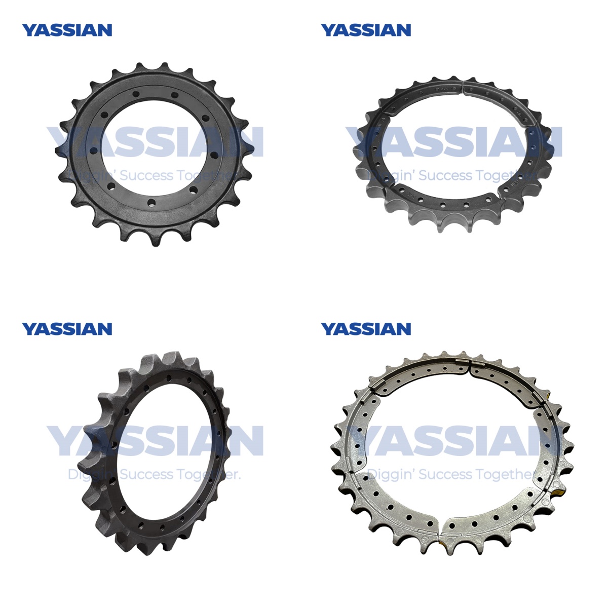 High quality bulldozer sprocket for heavy equipment undercarriage system